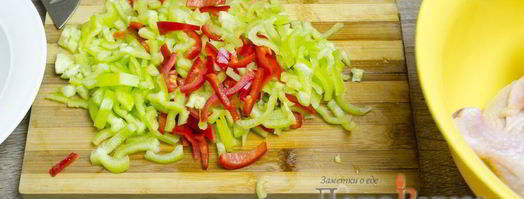 чахохбили из курицы. Шаг 2