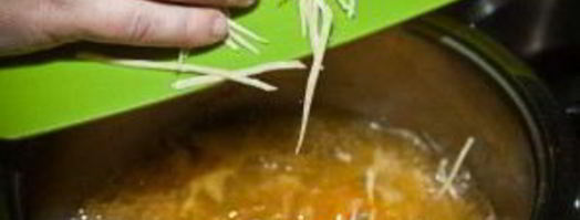 домашняя лапша с курицей. Шаг 12