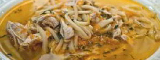 домашняя лапша с курицей. Шаг 14