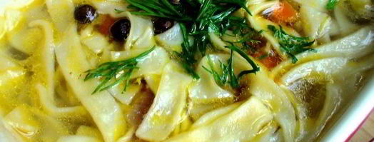 домашняя лапша в горшочке. Шаг 11