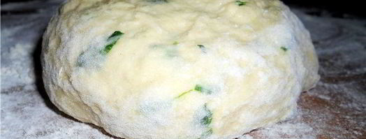 домашняя зеленая лапша. Шаг 2