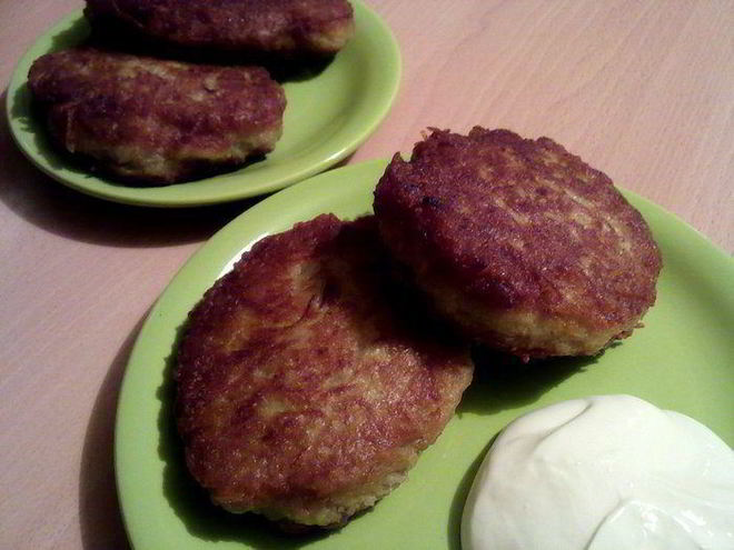 Рецепт драников картофельных