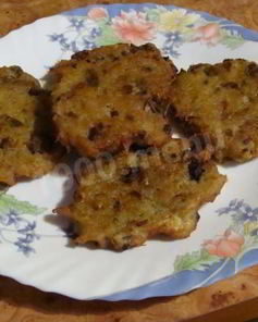 Драники с грибами