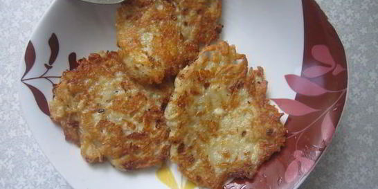 Драники с сыром