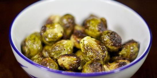 Гарнир из брюссельской капусты