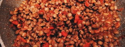 гарнир из чечевицы по-азиатски. Шаг 9