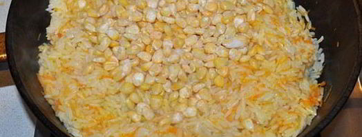 гарнир из риса с кукурузой. Шаг 4