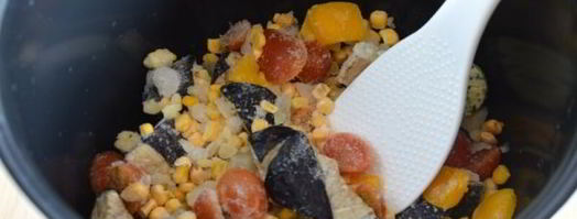 гарнир из риса с португальской смесью в мультиварке. Шаг 5