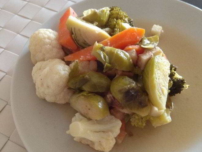 Рецепт гарнира из цветной капусты