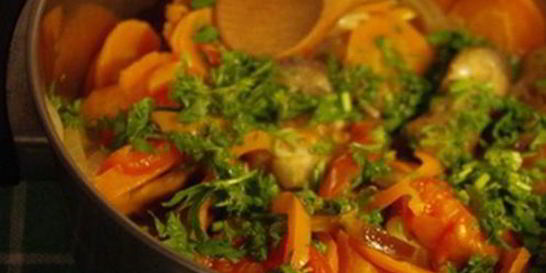 Гарнир к куриным котлетам