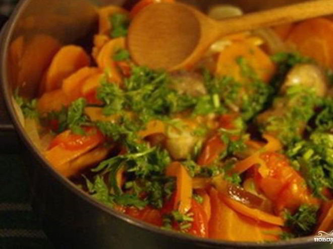 Рецепт гарнира к куриным котлетам