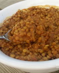 Чечевица на гарнир