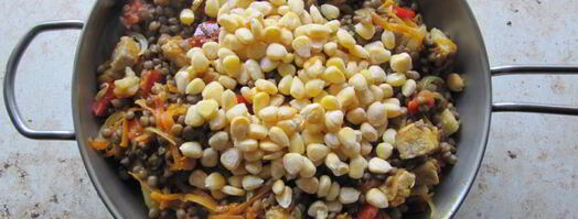 чечевица с мясом. Шаг 3