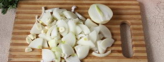 чечевица с опятами. Шаг 4