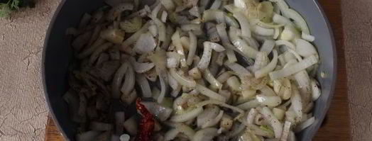 чечевица с опятами. Шаг 6