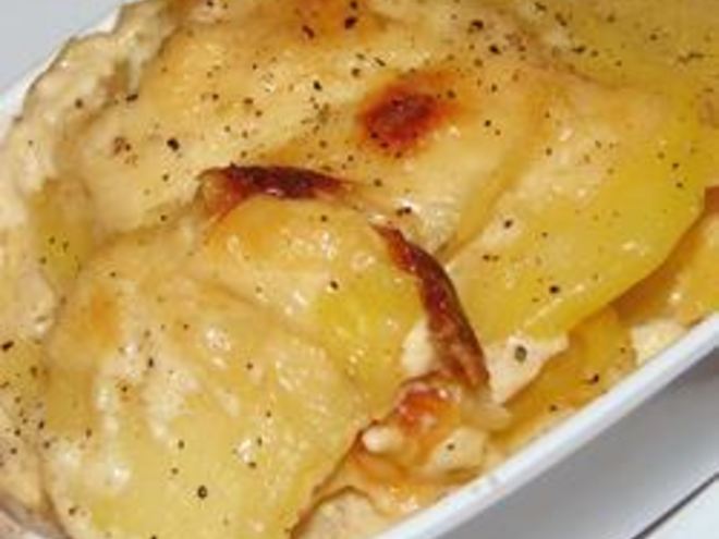 Рецепт картофеля гратен с чесноком