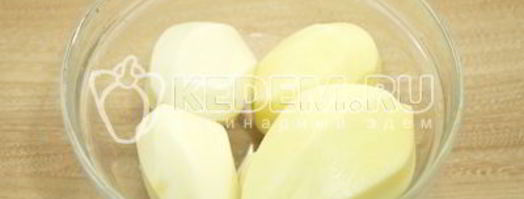 картофель с фаршем. Шаг 4