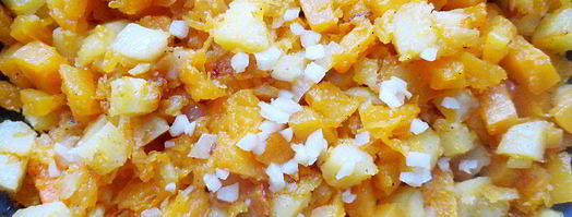 картофель с кабачком. Шаг 5