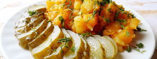 картофель с кабачком. Шаг 6