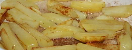 картофель с лисичками и грецким орехом осенние мотивы. Шаг 2