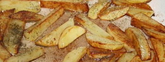 картофель с лисичками и грецким орехом осенние мотивы. Шаг 3