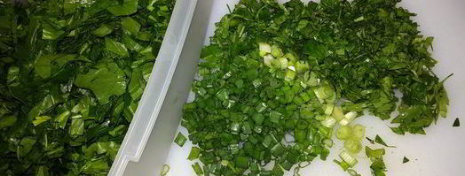 картофель со шпинатом. Шаг 5