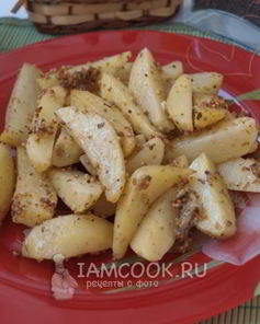 Картофель в горчичном соусе