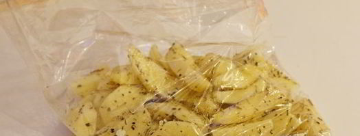 картофель в пакете для запекания. Шаг 6