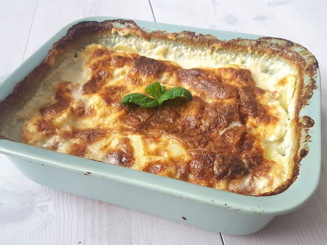 Рецепт картофеля в сливках по-датски