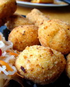 Картофельные крокеты с начинкой