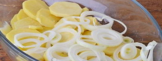 картошка с фаршем в духовке. Шаг 5