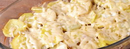 картошка с фаршем в духовке. Шаг 11