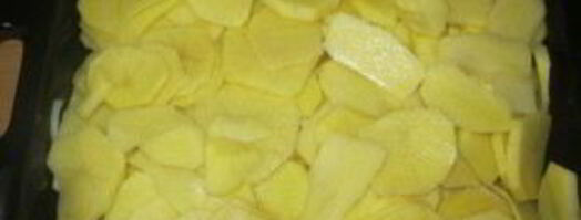 картошка со свининой и сыром в духовке. Шаг 6