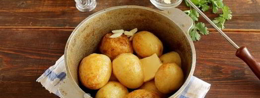 картошка в молоке в духовке. Шаг 6