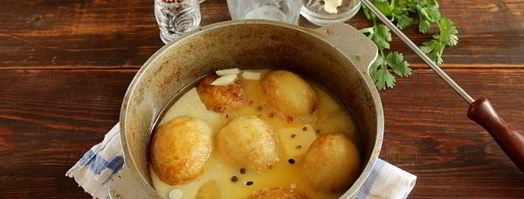 картошка в молоке в духовке. Шаг 7