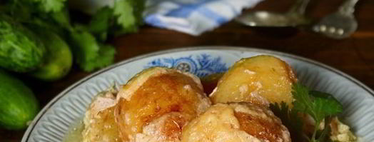 картошка в молоке в духовке. Шаг 10