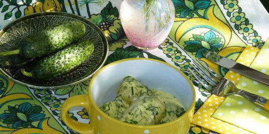 Молодой картофель по-деревенски