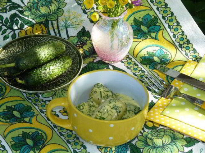 Рецепт молодого картофеля по-деревенски