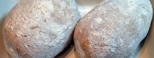 печеный картофель с креветочным салатом. Шаг 3