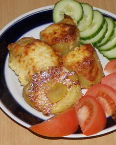 Печеный картофель в духовке