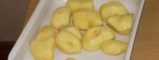 печеный картофель в духовке. Шаг 3