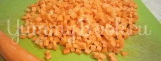 пряный рис с тыквой и овощами. Шаг 4