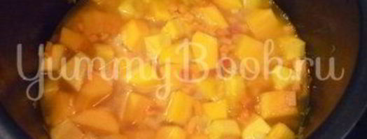 пряный рис с тыквой и овощами. Шаг 10