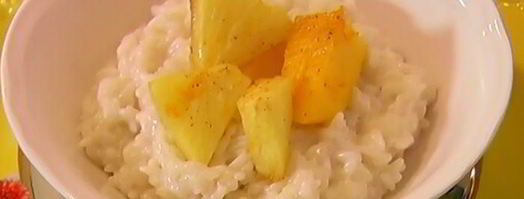 рис на кокосовом молоке с манго и ананасом. Шаг 9