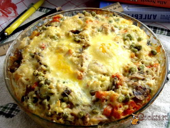 Рецепт риса по-парижски