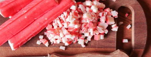 рис с крабовыми палочками. Шаг 3