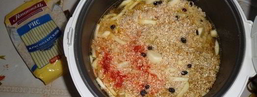 рис с кроликом и овощами. Шаг 16