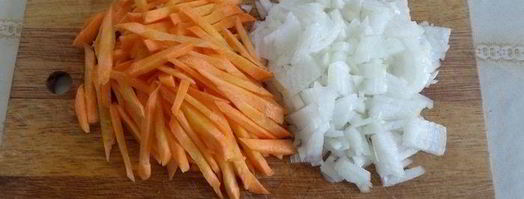 рис с кроликом и овощами. Шаг 3