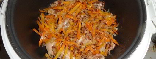 рис с кроликом и овощами. Шаг 10