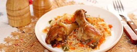 рис с куриными ножками в духовке. Шаг 9